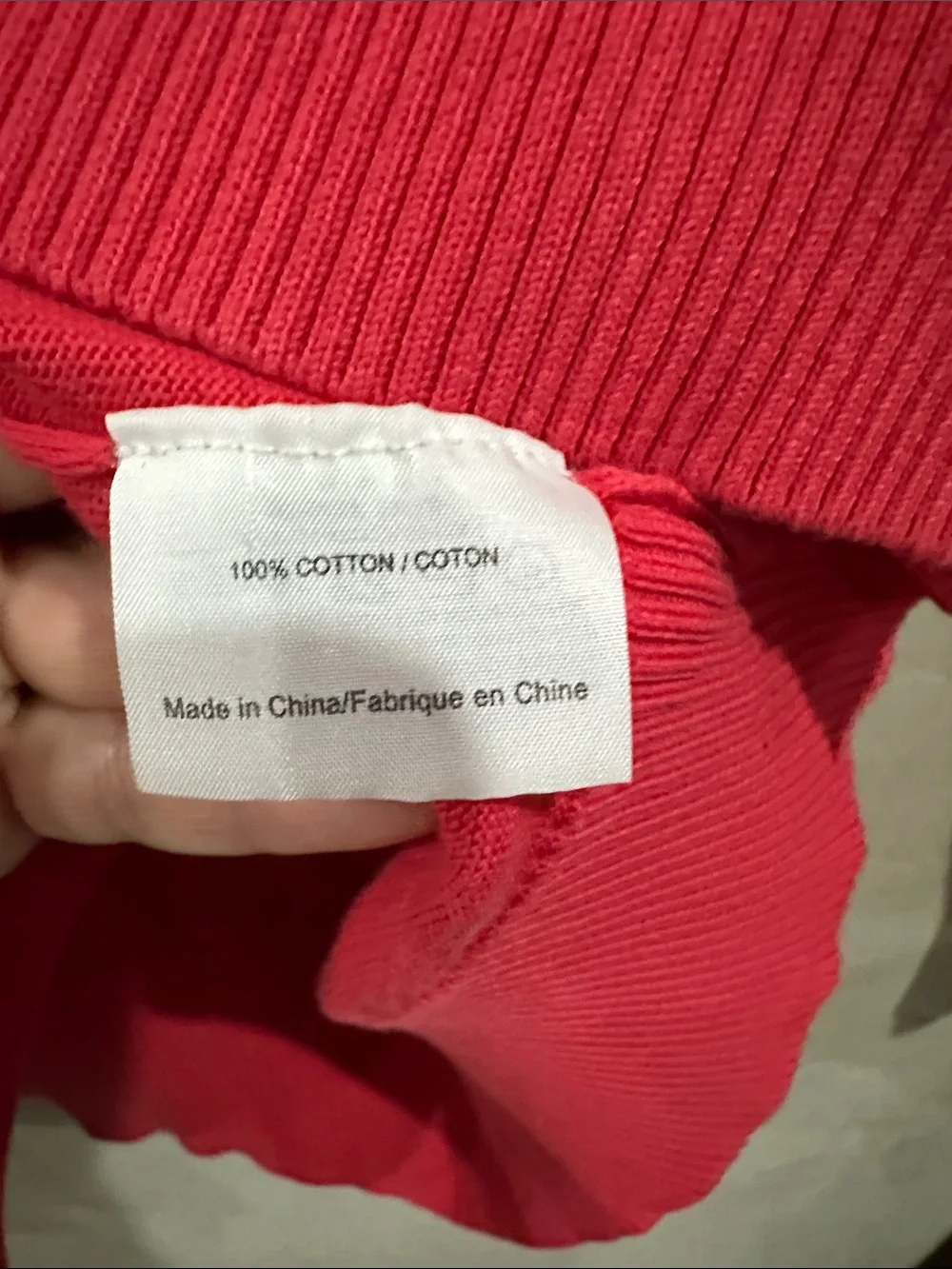 Tory Burch Coral Pink V-Neck Button Cardigan